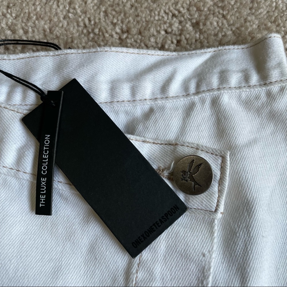 NEW One Teaspoon Wild Thing Wrap Denim Skirt - Picture 3 of 3